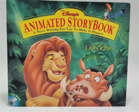 Disney Animated Storybook The Lion King Cd Pc Windows Or Mac