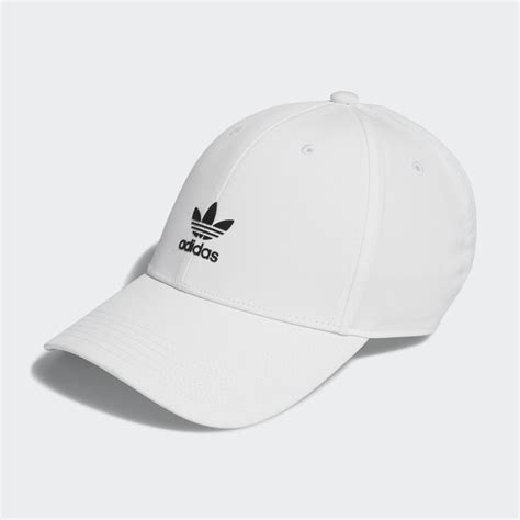 Adidas Backless Stretch Fit Hat White Womens Lifestyle Adidas Us