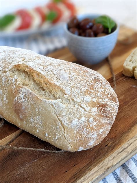 Rezept Italienisches Weißbrot mit Olivenöl Lavendelblog