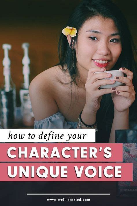 How To Define Your Characters Unique Voice The Voice Writing Tips