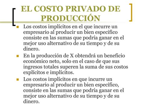 Costos De Produccion Ppt