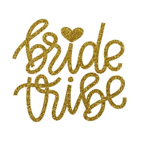 Bride Tribe Iron On Decal Bachelorette Tshirt Decal Heat Transfer