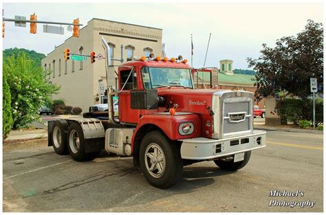 A 1974 Brockway 361 Diesel Tractor By