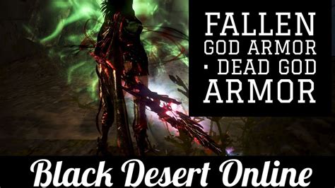 Fallen God Armor Dead God Armor Enhancing To TRI And Beyond Black