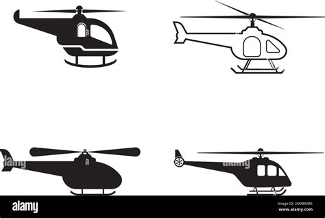 Helicopter Icon Vector Design Illustration Stock Vector Image Art Alamy