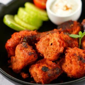 Chicken Boti Kabab Without Oven By Tiffin Box Chicken Tikka Boti