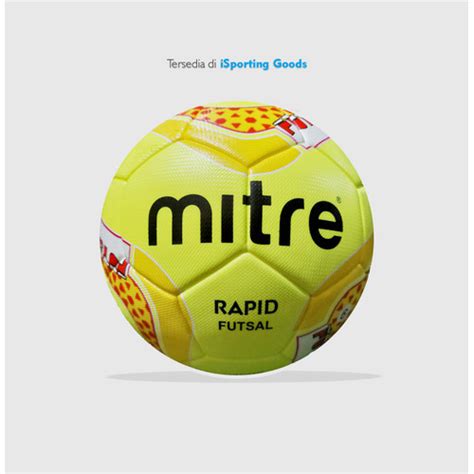 Promo Mitre Bola Futsal Mitre Rapid Original Bola Size 4 Hijau Kab