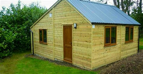 Wooden Timber Workshops In Devon By Shields Garden Buildings