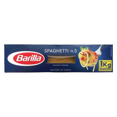 Barilla Pasta Spaghetti N 5 1kg