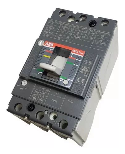 Abb Interruptor Tmax Xt C A Ajustable De Y A Mercadolibre