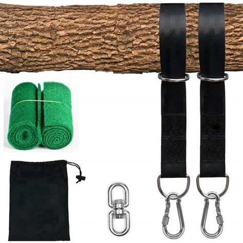 Wellco 2 In X 5 Ft Tree Swing Straps Hanging Kit Set Of 2 With