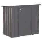 Arrow Classic Ft W X Ft D Sage Green Metal Shed Sq Ft