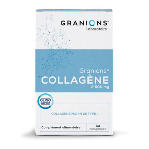 granions collagène marin type 1 60 comprimés Pharmacie Bastille