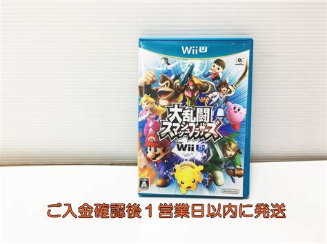 【目立った傷や汚れなし】wiiu 大乱闘スマッシュブラザーズ For Wii U ゲームソフト 状態良好 1a0218 460eyg1の落札