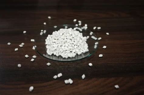 Reprocessed White Pvc Cable Compound Granules Free Flowing Pellets