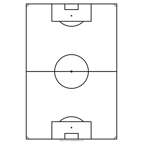 Soccer Field Coloring Page Ultra Coloring Pages