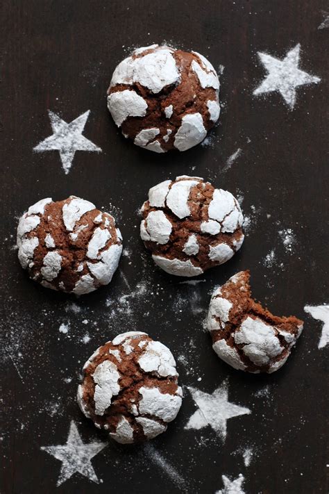 Snowcap Cookies Schokokekse Holidaytreats Snowcap Cookies Einfache