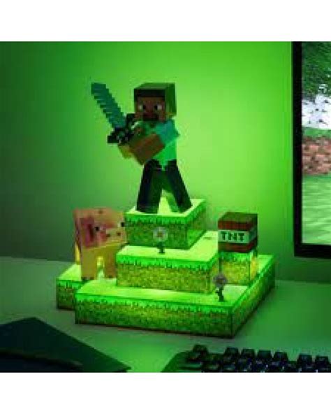 Lampa Paladone Minecraft Steve Diorama Light Games Online Shop