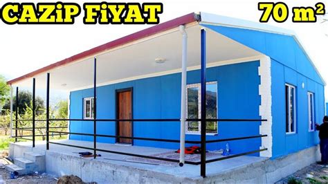 Prefabrik Ev Turu ANAHTAR TESLİM 70 m² Net Fiyat CAZİP RAKAM