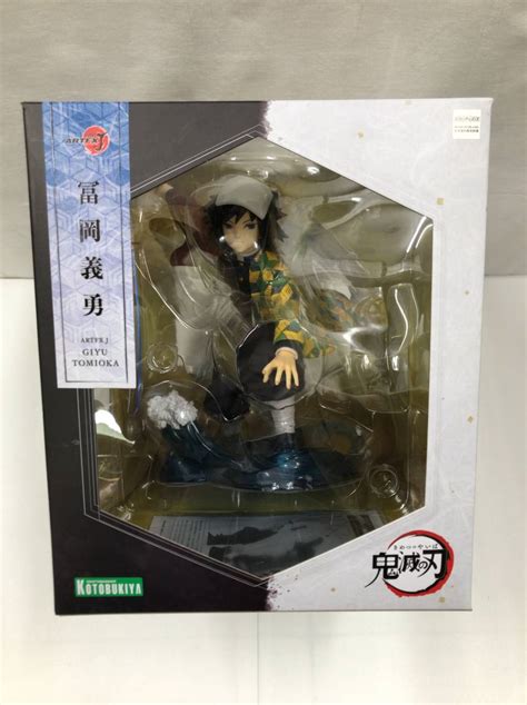 コトブキヤ 鬼滅の刃 Artfx J 冨岡義勇 18スケール Pvc製 塗装済み完成品 フィギュア Kotobukiya 230707その