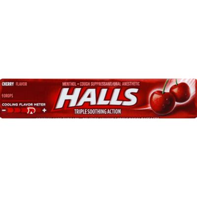 Halls Cherry Cough Drops 9ct - Order Online for Delivery or Pickup | Casey's