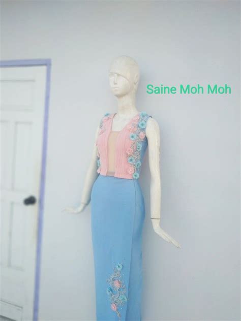 Pin By Designer Saine Moh Moh On Saine Moh Moh Fashion And Designs Myanmar Traditional Dress