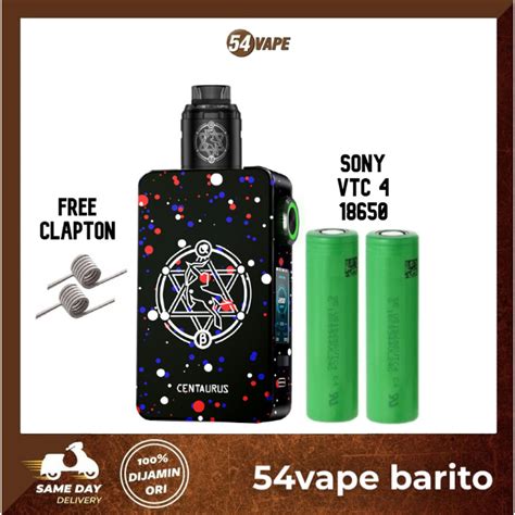 Jual Lost Vape Centaurus M200 Mod Authentic Battery Sony VTC 4 18650