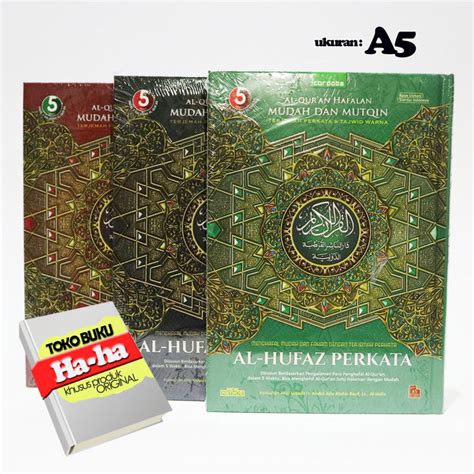 A5 Al Quran Al Hufaz PERKATA Ukuran A5 Cordoba Al Quran Hafalan