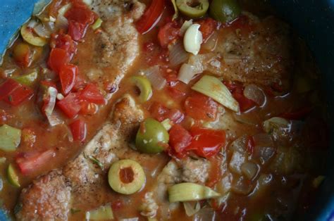 pork chops with stewed tomatoes and rice