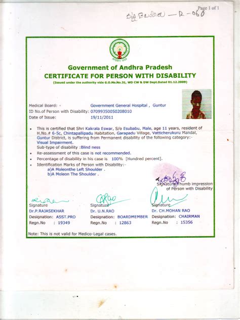 What Is Disability Certificate At Alica Morgan Blog