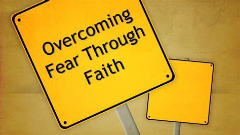 Overcoming Fear Through Faith Sermons ‹ Brooksville Church Of Christ