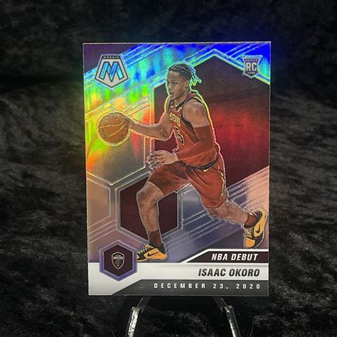 Panini Mosaic Isaac Okoro Rc Nba Debut Silver Prizm Rookie