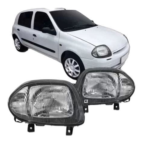 Par Farol Clio 1999 2000 2001 2002 2003 Masc Negra F Simples Submarino