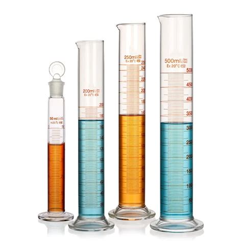 Borosilicate Glass Measuring Cylinder Graduated Cylinder Class A Buy Borosilicate Glass