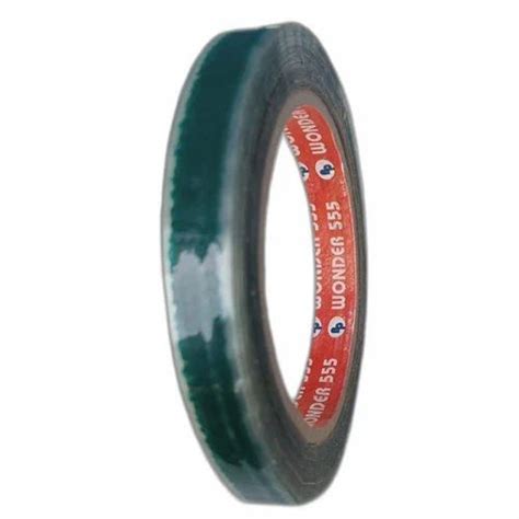 Color Dark Green 12mm Printing Self Adhesive Tape Backing Material