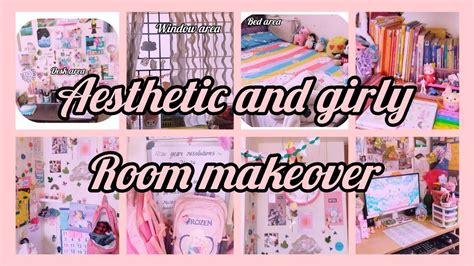 Cute And Aesthetic Room Makeover 🎀🧁🦄🍭for Teen Girls 💖🌈💞😊😃 How To Make Your Room More Gorgeous 😍🥰