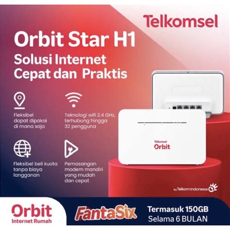 Jual Modem Wifi Tanpa Kabel Telkomsel Orbit Star H Murah Shopee