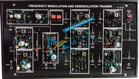 Frequency Modulation Demodulation Trainer For Laboratory Model Name