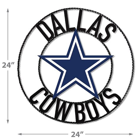 Dallas Cowboys Throwback Circle Logo Vinyl Decal Sticker 10 Sizes