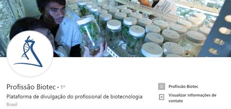 Profissao Biotec Profissão Biotec