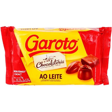 CHOCOLATE AO LEITE 1KG GAROTO