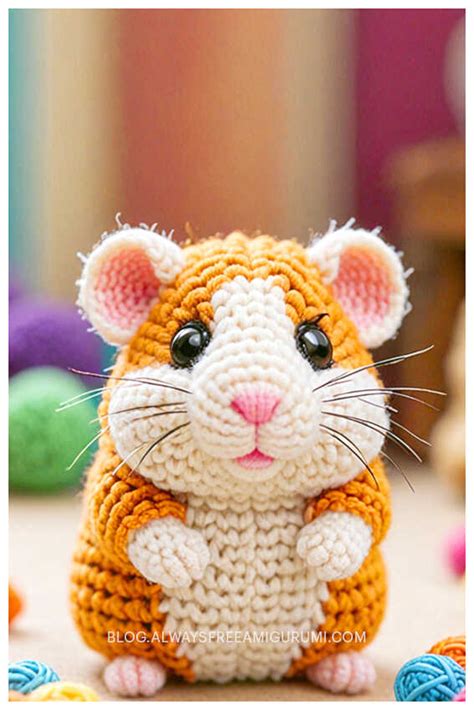 Amigurumi Hamster Crochet Free Pattern Amigurumi