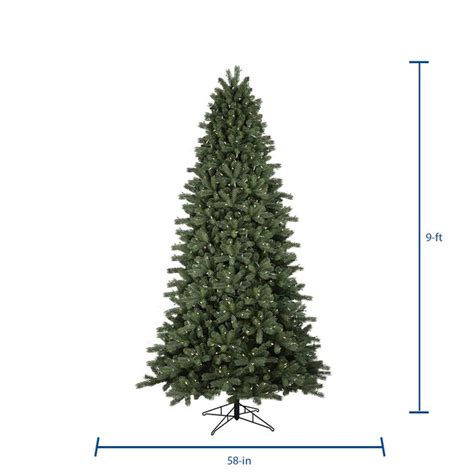 Ge 9 Ft Colorado Spruce Pre Lit Traditional Artificial Christmas Tree