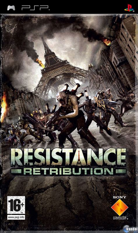 Resistance Retribution Videojuego Psp Vandal