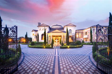 A Majestic Venetian Style Mansion In Texas