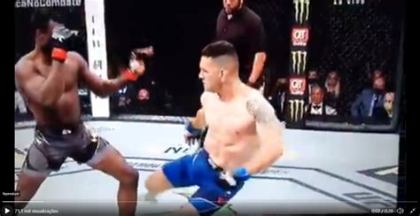 VIDEO Lutador Chris Weidman Quebra A Perna Durante Luta De UFC