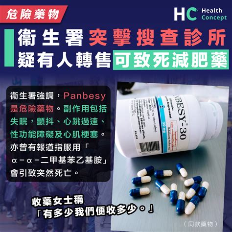 【危險藥物】衞生署突擊搜查深水埗診所 疑有人轉售可致死亡的處方減肥藥 Health Concept