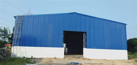 Prefab Mild Steel Industrial Factory Roofing Sheds At Rs 120 Sq Ft In