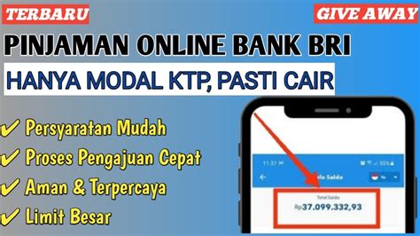 Terbaru Cara Mengajukan Pinjaman Online Bank Bri Tanpa Jaminan Brimo