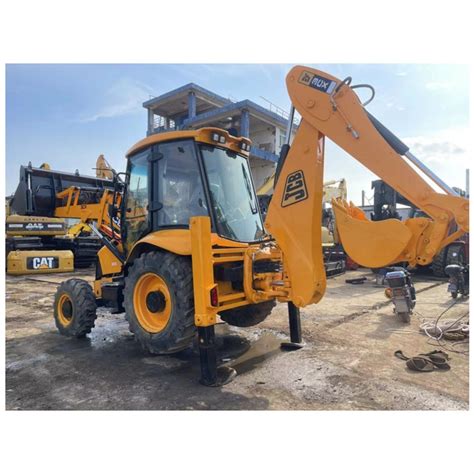 Original Jcb Cx With Driver Motor Backhoe Loader Earth Moving